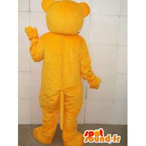 Peluche enfermo mascota cintillo amarillo con guisantes - MASFR00553 - Oso mascota