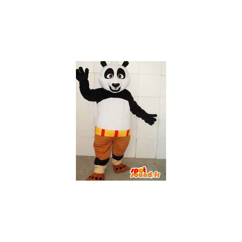 KungFu Panda Mascot - beroemde panda kostuum met toebehoren - MASFR0099 - Mascotte de pandas