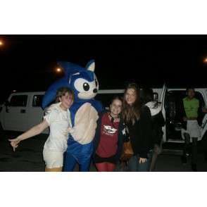 Mascot SONIC - Costume video games SEGA - blauwe egel - MASFR00526 - Celebrities Mascottes