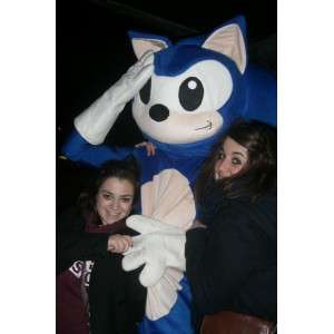 SONIC Mascot - Costume SEGA videogiochi - Blue Hedgehog - MASFR00526 - Famosi personaggi mascotte