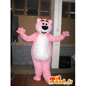 Bear mascot pink - Teddy Bear - Costume animal  - MASFR00598 - Bear mascot