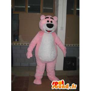 Μασκότ φως ροζ αρκούδα - Teddy Bear - Κοστούμια των ζώων  - MASFR00598 - Αρκούδα μασκότ