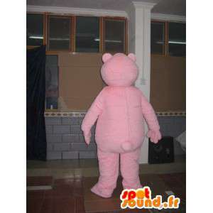 Bear mascot pink - Teddy Bear - Costume animal  - MASFR00598 - Bear mascot