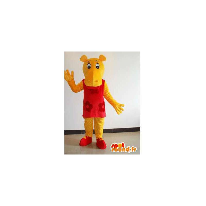 Purchase Baby hippo mascot costume baby. in Mascots hippopotamus Color