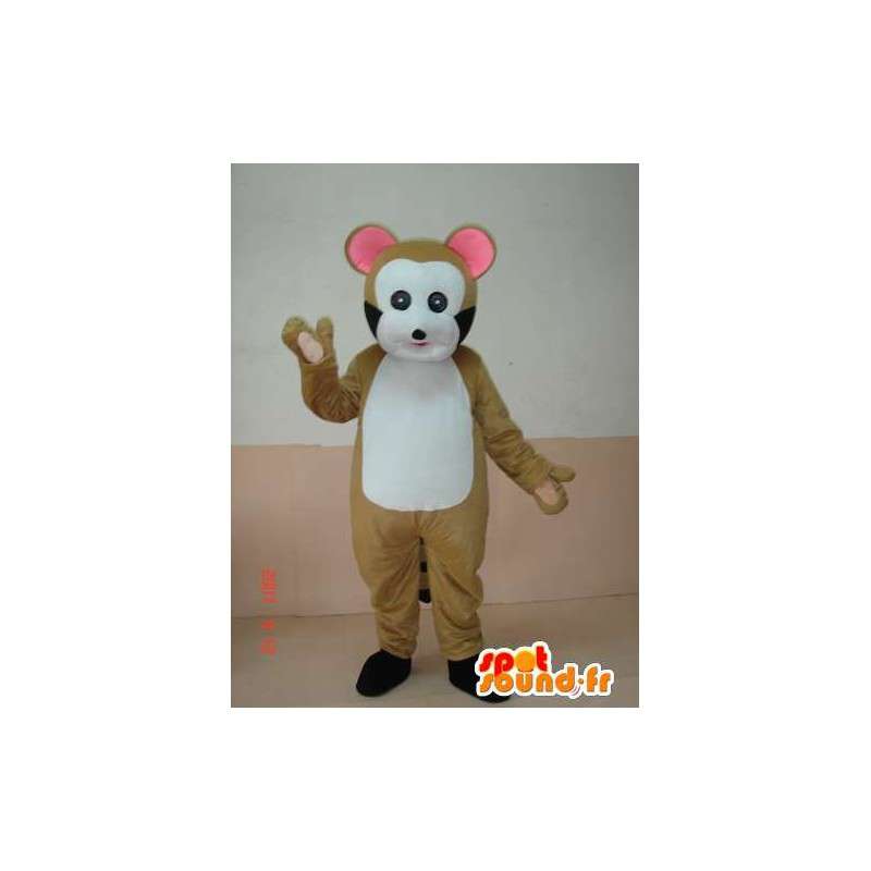 Weasel Maskottchen Wald. Kostüm Lemur. Schneller Versand - MASFR00644 - Tiere des Waldes