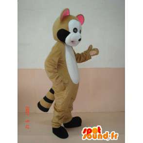 Maderas de la mascota de la comadreja. Lemur de vestuario. Envío rápido - MASFR00644 - Animales del bosque