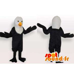 Black eagle mascot Lightweight model with minimal lift - MASFR00650 - Mascot of birds