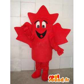 Mascotte Canadese rode esdoornblad. bos Costume - Plant mascottes - MASFR00659 - SpotSound.fr