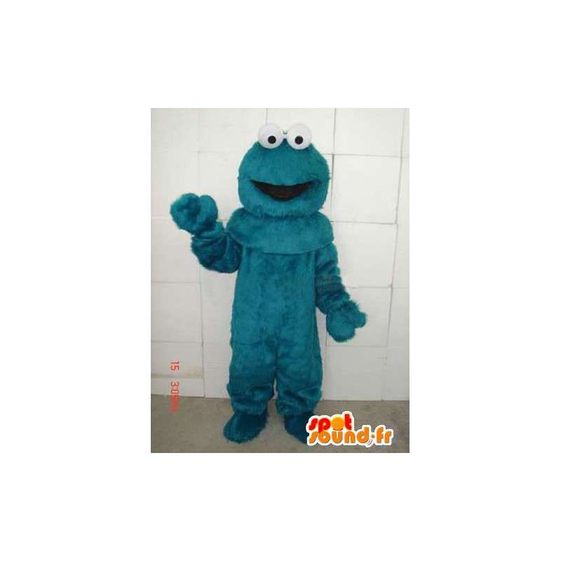 Mascot blauwe pluche - beroemde stripfiguur - MASFR00679 - Celebrities Mascottes