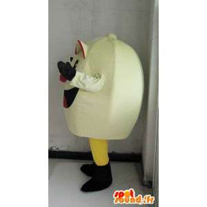 Mascot egg pacman style - Costume play video format smiley - MASFR00709 - Mascots famous characters