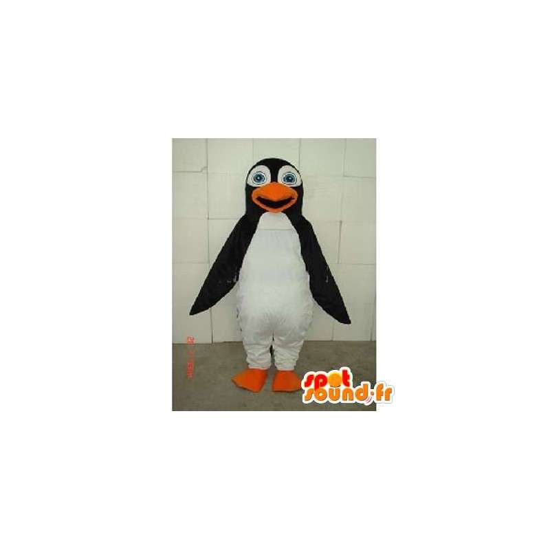 Mascot costume penguin and sea black and white - MASFR00752 - Penguin mascots