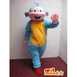 Mascotte homme de l'espace style extra-terrestre avec tunique - MASFR00774 - Mascottes Homme