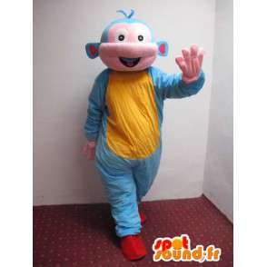 Mascotte homme de l'espace style extra-terrestre avec tunique - MASFR00774 - Mascottes Homme