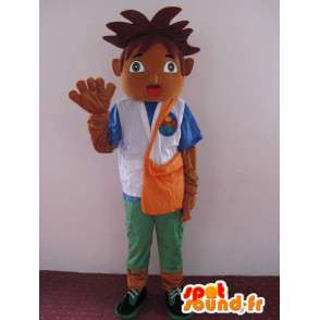 Maskot fotbal znak pro světový pohár - medvěd - MASFR00776 - sportovní maskot