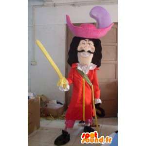 Mascot pirate - Cartoon - Captain Hook - Costume - MASFR00794 - mascottes Pirates