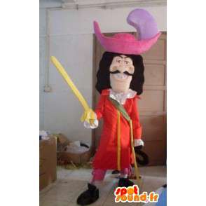 Mascot pirate - Cartoon - Captain Hook - Costume - MASFR00794 - mascottes Pirates