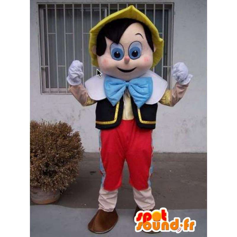 Pinocchio mascotte - Beroemde Costume - Cartoon - MASFR00798 - mascottes Pinocchio