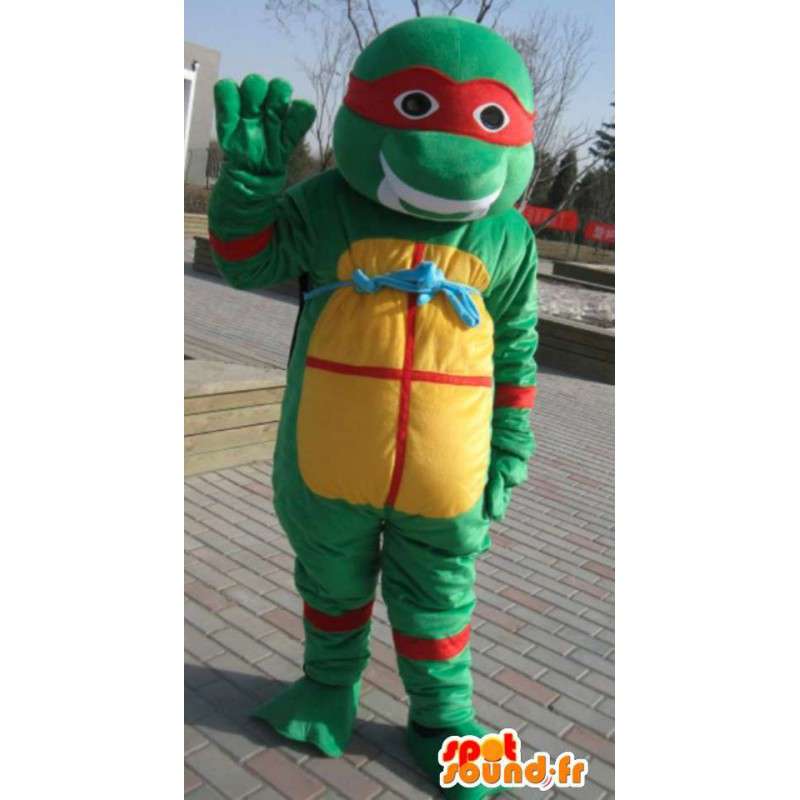 Ninja Turtle maskot - Tecknad kostym - Dräkt - Spotsound maskot