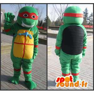 Ninja Turtle mascot - cartoon costume - Costume - MASFR00166 - Mascots famous characters