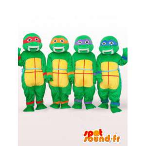 Mascotte Tortue Ninja - Déguisement dessin animé - Costume - MASFR00166 - Mascottes Personnages célèbres