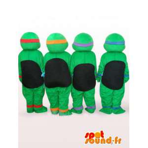 Mascotte Tortue Ninja - Déguisement dessin animé - Costume - MASFR00166 - Mascottes Personnages célèbres