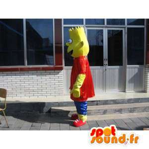 Mascotte Bart Simpson - The Simpsons disfarçados - MASFR00155 - Mascotes Os Simpsons