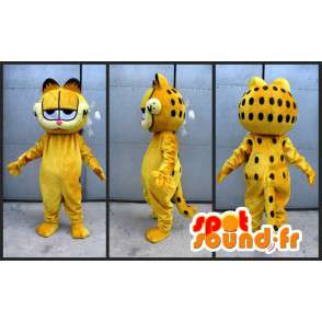 Famous mascot cat - Garfield - Costume yellow evening  - MASFR00525 - Mascots Garfield