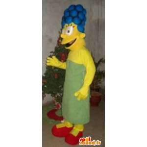 Mascote da família Simpson - Traje Simpson Marge - MASFR00813 - Mascotes Os Simpsons