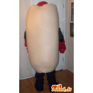 Mascot Sandwich hot dog - hotdog met toebehoren - MASFR001020 - Dog Mascottes