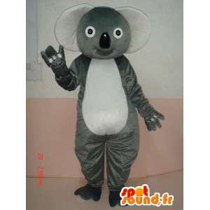 Koala Gray Mascot - panda bamboe Costume snelle verzending - MASFR00225 - Mascot panda's