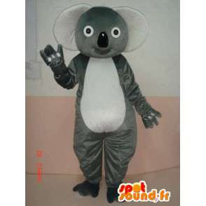 Mascot Koala Gris - panda de bambú de vestuario envío rápido - MASFR00225 - Mascota de los pandas