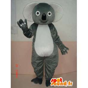 Mascotte Koala gris - Costume de bambou panda envoi rapide - MASFR00225 - Mascotte de pandas