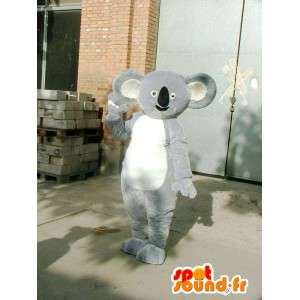 Koala Gray Mascot - panda bamboe Costume snelle verzending - MASFR00225 - Mascot panda's