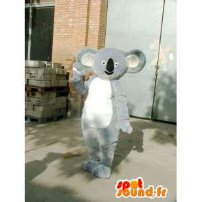 Grå Koala maskot - snabb leverans av bambupandadräkt -