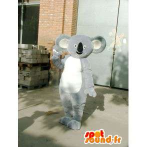 Koala Harmaa Mascot - panda bambu Costume nopea lähetys - MASFR00225 - maskotti pandoja