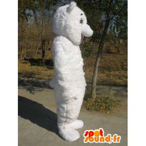 Mascote do urso polar - Disguise qualidade da fibra - MASFR00152 - mascote do urso