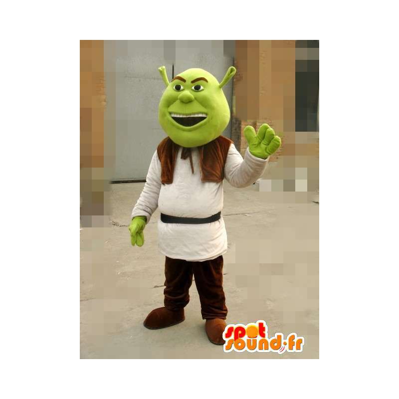 Mascot Shrek - Ogre - Rask levering forkledning - MASFR00150 - Shrek Maskoter