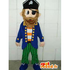 Mascote do pirata - Trajes e qualidade traje - transporte rápido - MASFR00117 - mascotes piratas