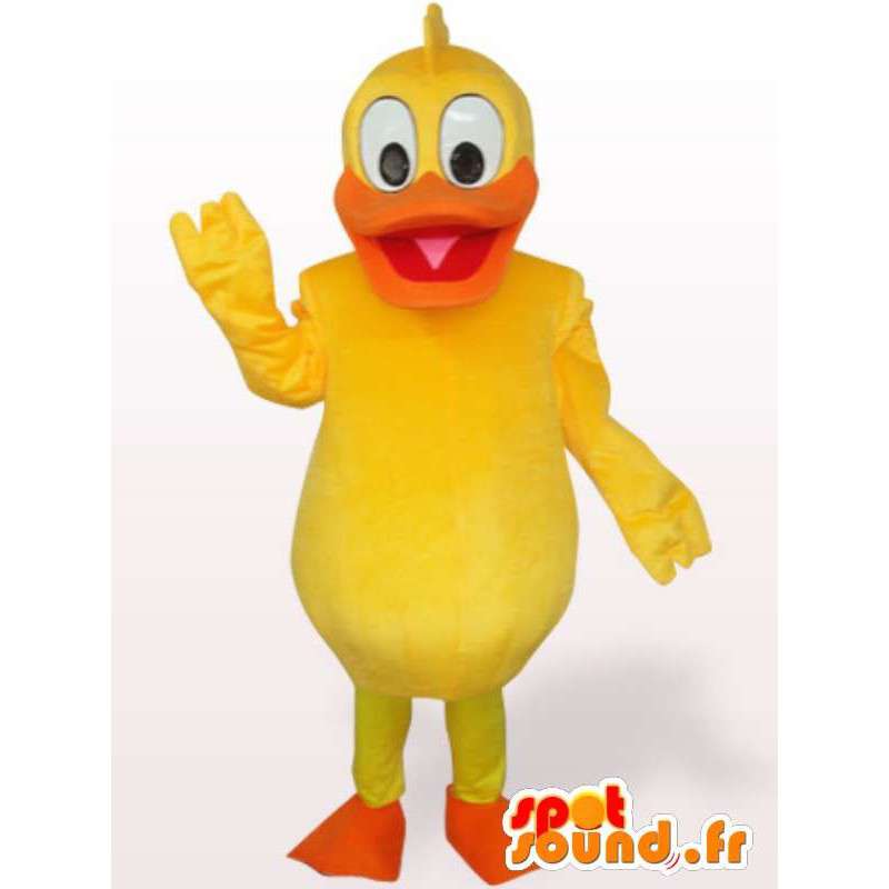 Yellow Duck Mascot - Kostume i alle størrelser - Hurtig