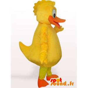 Anatra Giallo Mascot - Costume tutte le dimensioni - Trasporto veloce - MASFR001043 - Mascotte di anatre