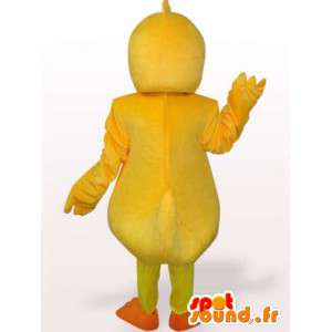 Yellow Duck Mascot - Kostym i alla storlekar - Snabb leverans -