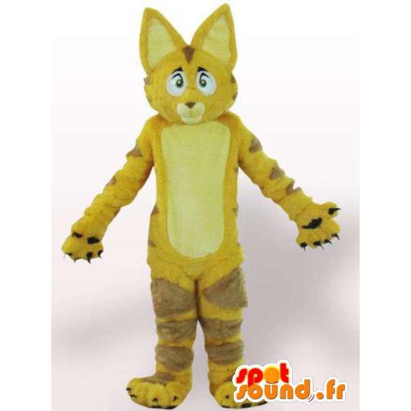 Cat Maskot / žlutá lev s kožešinou - Disguise - MASFR00861 - Cat Maskoti