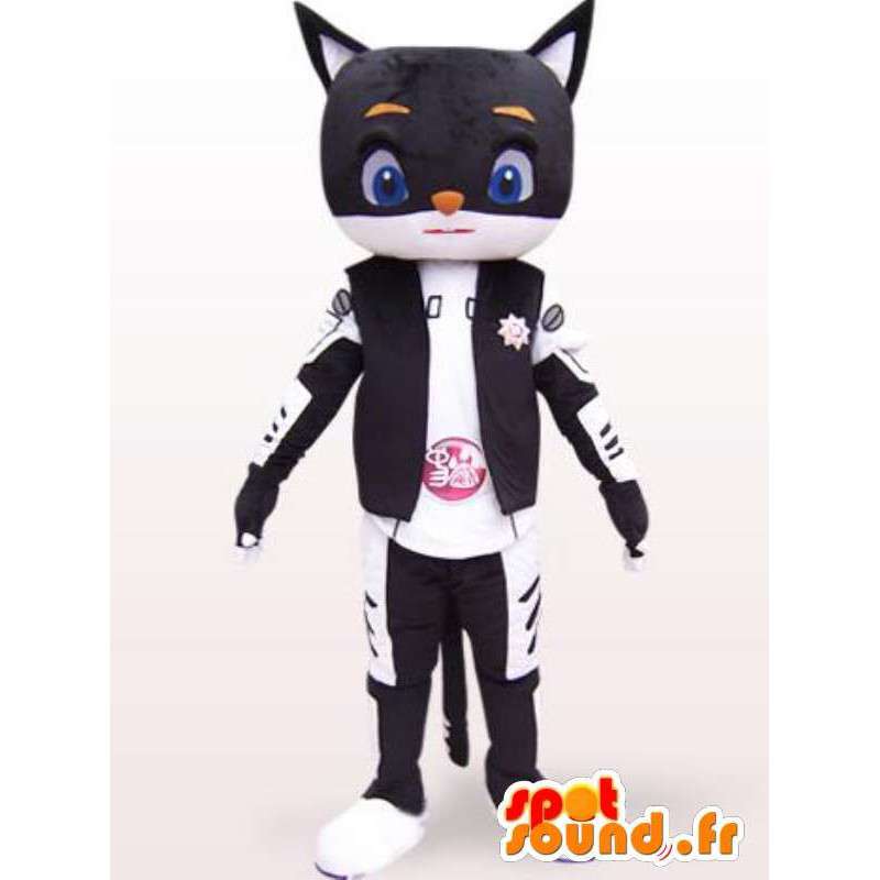 Mascotte elke stijl grootte robot cat - Japanese Costume - Mascottes van de kat - MASFR00862 - SpotSound.fr
