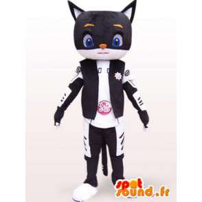Mascot qualquer estilo tamanho robô cat - traje japonês - MASFR00862 - Mascotes gato