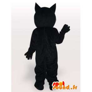 Maskottchen Felix die schwarz-weiße Katze - Kostüm alle Größen - MASFR00864 - Katze-Maskottchen