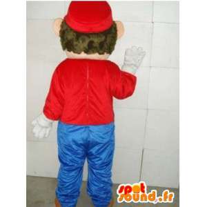 Mascot Mario - video Personaggio polyfoam gioco mascotte - MASFR00100 - Mascotte Mario