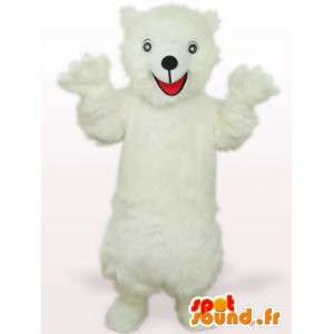 Eisbär-Maskottchen - Disguise Qualitätsfaser - MASFR00152 - Bär Maskottchen