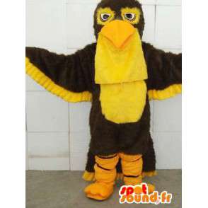 Eagle Mascot Geel - Express scheepvaart en netjes - Costume - MASFR00112 - Mascot vogels