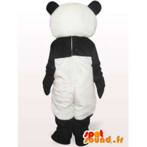 Preto e branco mascote panda - transporte rápido - MASFR001045 - pandas mascote