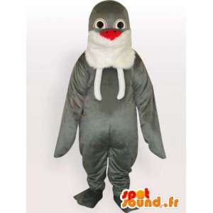 Grey Seal classica mascotte - marina orologio peluche - MASFR00285 - Sigillo di mascotte